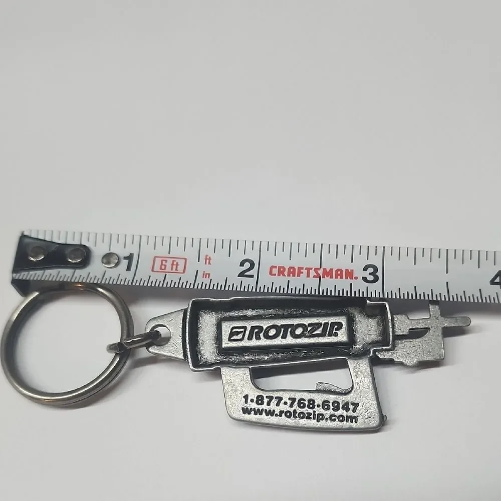 RotoZip Metal Keychain